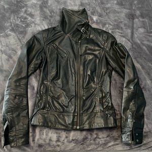 ❌SOLD❌ Danier genuine leather biker jacket